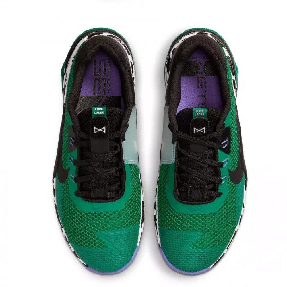 Nike Metcon 7 Green Malachite Black Mens CZ8281-300 Crossfit No Lid - Picture 6 of 9